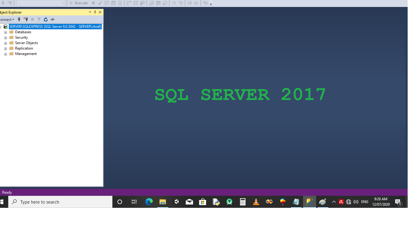 SQL SERVER 2017