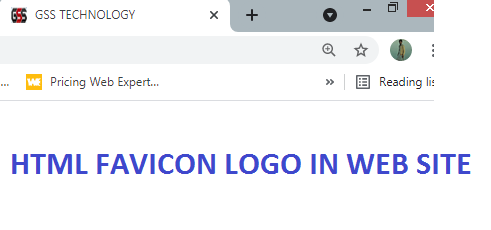 html favicon tag with example